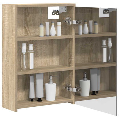 Badkamer spiegelkast met plank Sonoma Eiken 43 x 16 x 62.5 cm