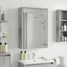 Badkamer spiegelkast Beton Grijs 43 x 16 x 62.5 cm Bewerkt hout
