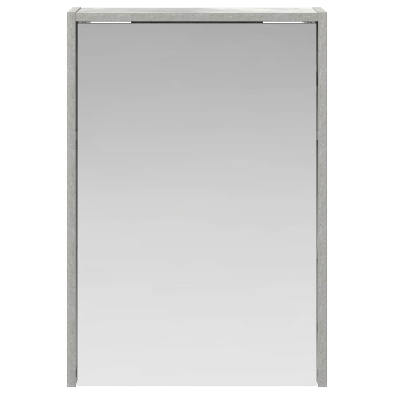 Badkamer spiegelkast Beton Grijs 43 x 16 x 62.5 cm Bewerkt hout