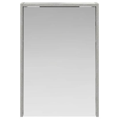 Badkamer spiegelkast Beton Grijs 43 x 16 x 62.5 cm Bewerkt hout