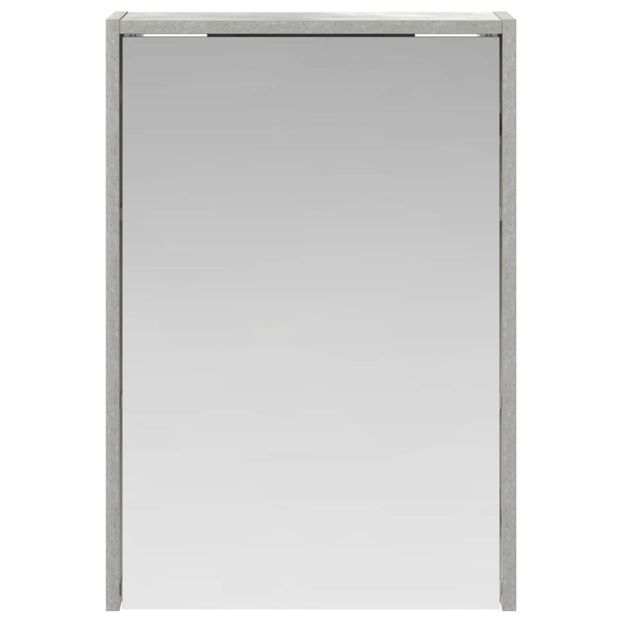 Badkamer spiegelkast Beton Grijs 43 x 16 x 62.5 cm Bewerkt hout
