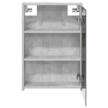 Badkamer spiegelkast Beton Grijs 43 x 16 x 62.5 cm Bewerkt hout