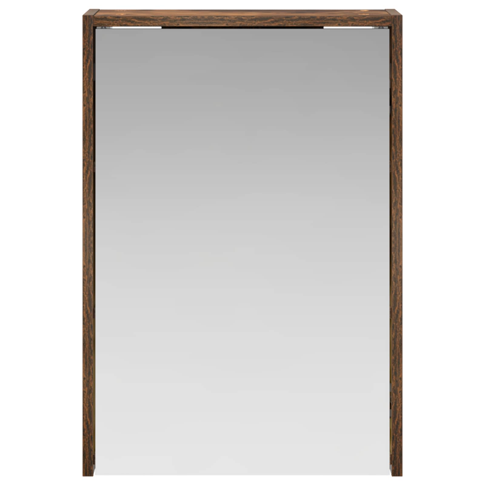 Badkamer spiegelkast met plank Gerookt eiken 43 x 16 x 62.5 cm