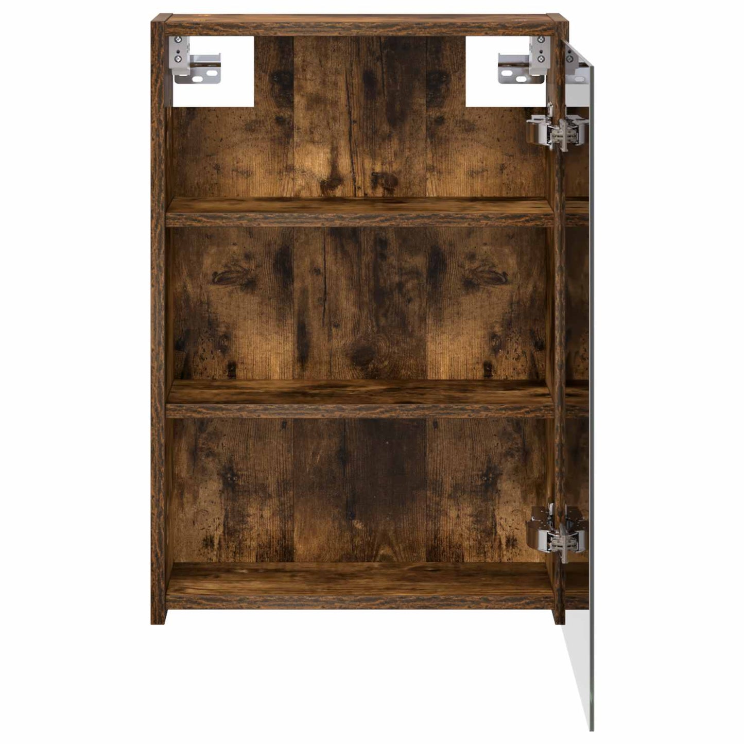 Badkamer spiegelkast met plank Gerookt eiken 43 x 16 x 62.5 cm