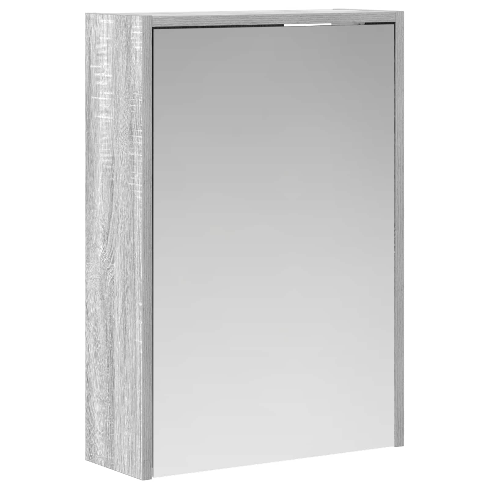 Badkamer spiegelkast met plank Grijs Sonoma 43 x 16 x 62.5 cm