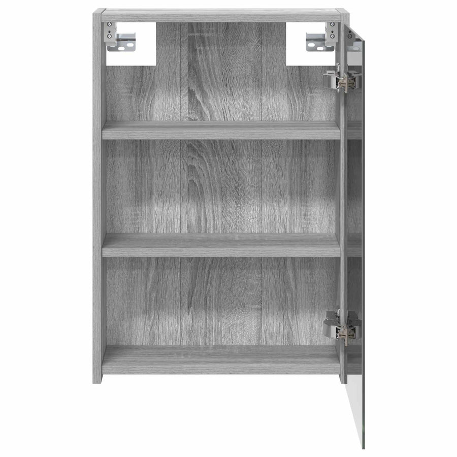 Badkamer spiegelkast met plank Grijs Sonoma 43 x 16 x 62.5 cm