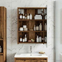 Badkamer spiegelkast Oudhout 43 x 16 x 62.5 cm Bewerkt hout