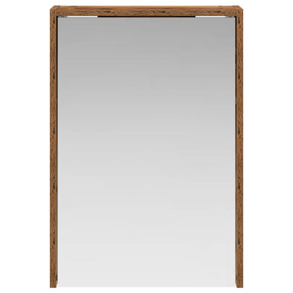Badkamer spiegelkast Oudhout 43 x 16 x 62.5 cm Bewerkt hout