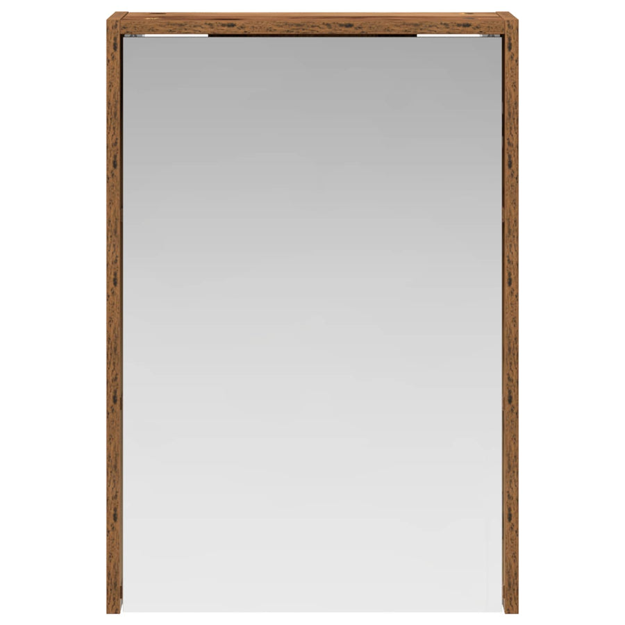 Badkamer spiegelkast Oudhout 43 x 16 x 62.5 cm Bewerkt hout