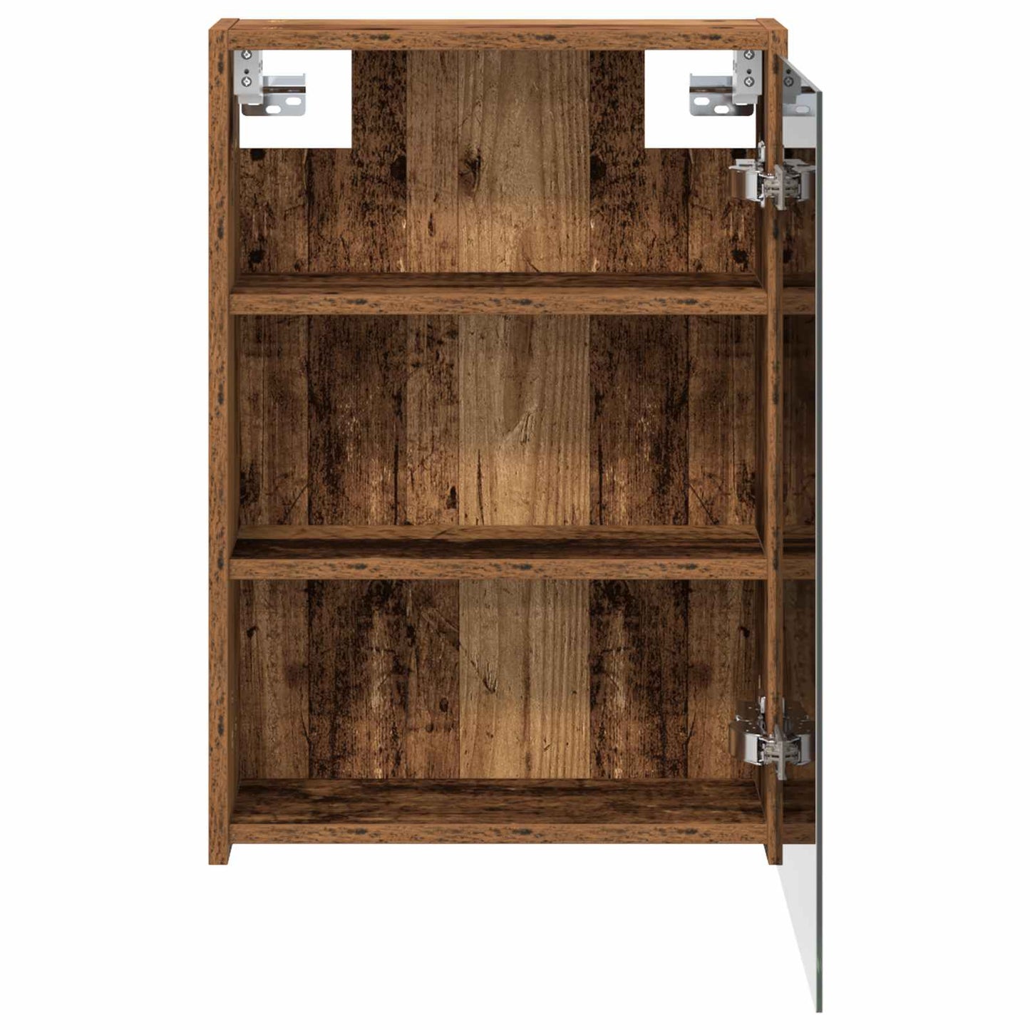 Badkamer spiegelkast Oudhout 43 x 16 x 62.5 cm Bewerkt hout