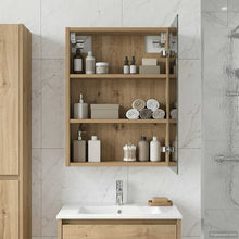 Badkamer spiegelkast Ambachtelijk eiken 43 x 16 x 62.5 cm
