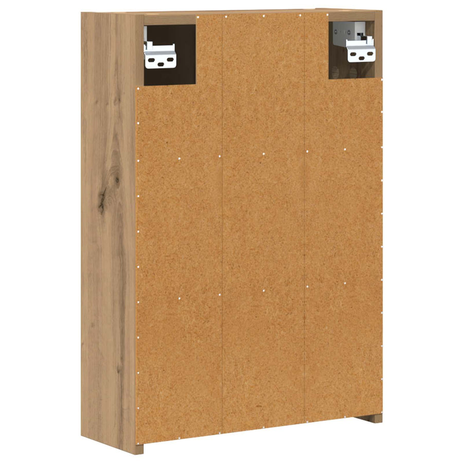 Badkamer spiegelkast Ambachtelijk eiken 43 x 16 x 62.5 cm