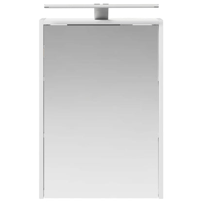 Badkamer spiegelkast Wit 43 x 16 x 62.5 cm Bewerkt hout