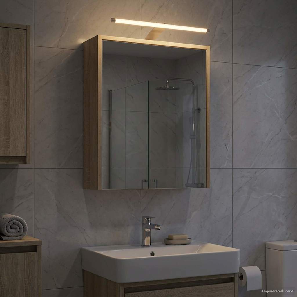 Badkamer spiegelkast met plank Sonoma Eiken 43 x 16 x 62.5 cm
