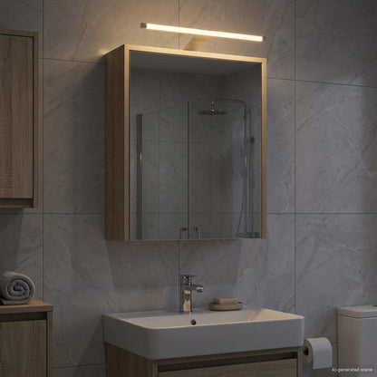 Badkamer spiegelkast met plank Sonoma Eiken 43 x 16 x 62.5 cm