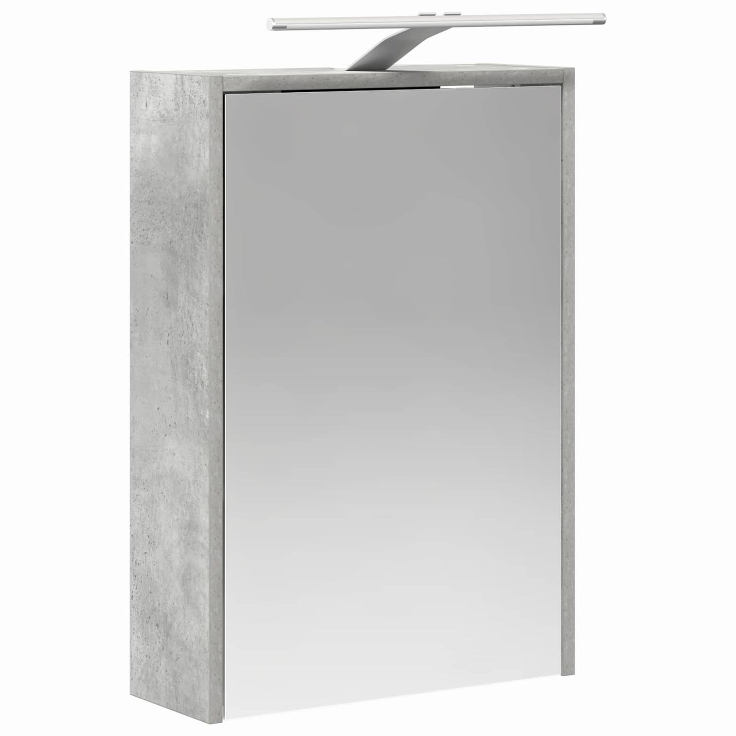Badkamer spiegelkast Beton Grijs 43 x 16 x 62.5 cm Bewerkt hout