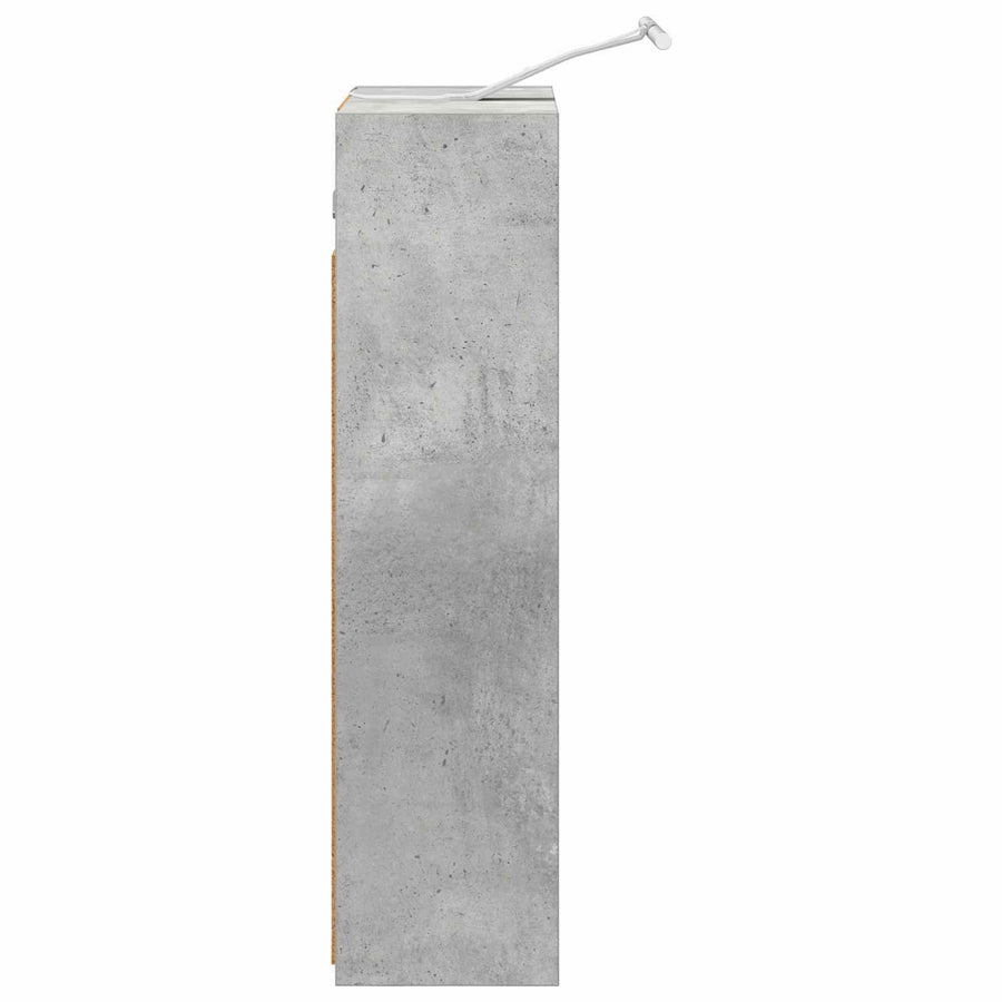 Badkamer spiegelkast Beton Grijs 43 x 16 x 62.5 cm Bewerkt hout