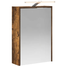 Badkamer spiegelkast met plank Gerookt eiken 43 x 16 x 62.5 cm