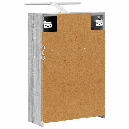 Badkamer spiegelkast met plank Grijs Sonoma 43 x 16 x 62.5 cm