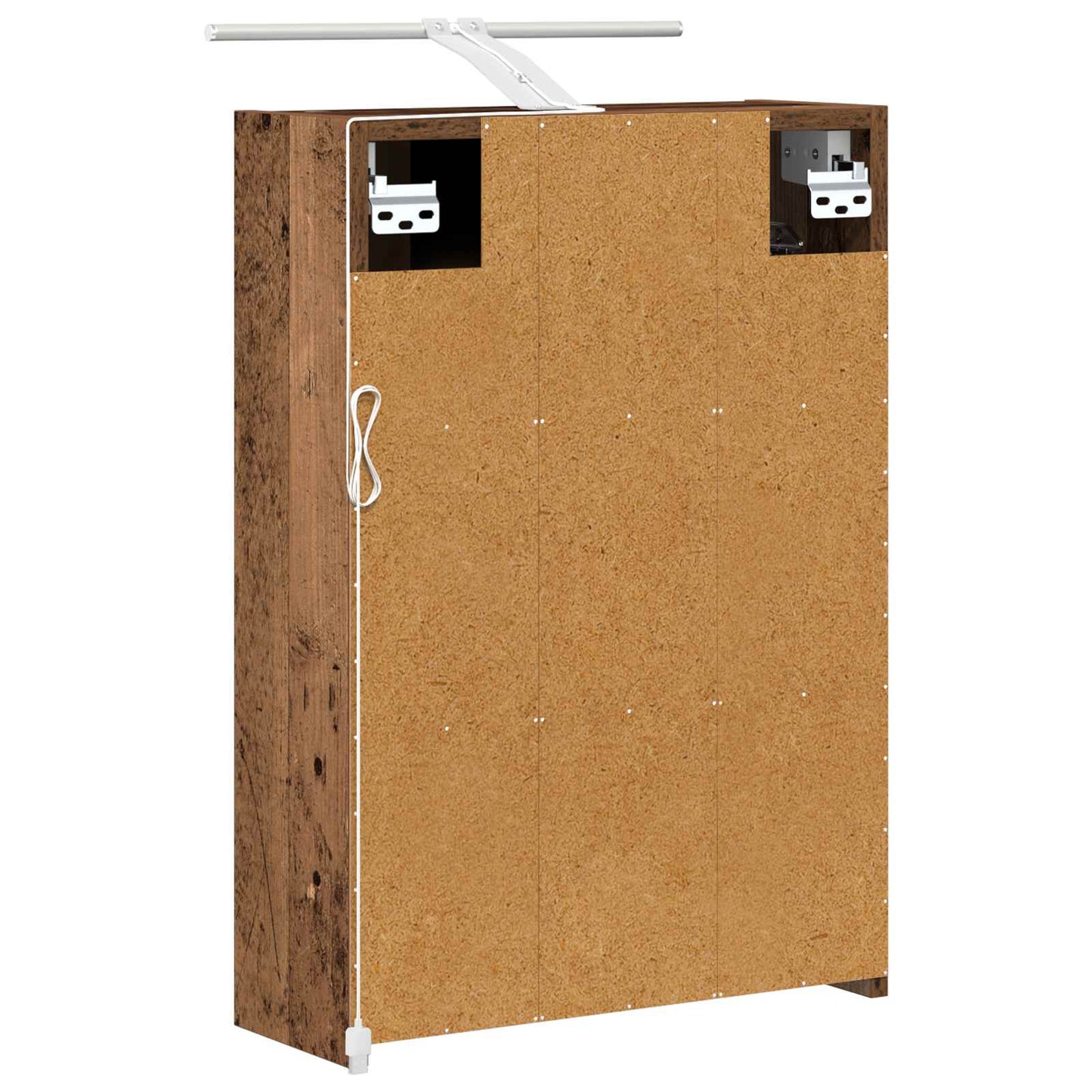 Badkamer spiegelkast Oudhout 43 x 16 x 62.5 cm Bewerkt hout