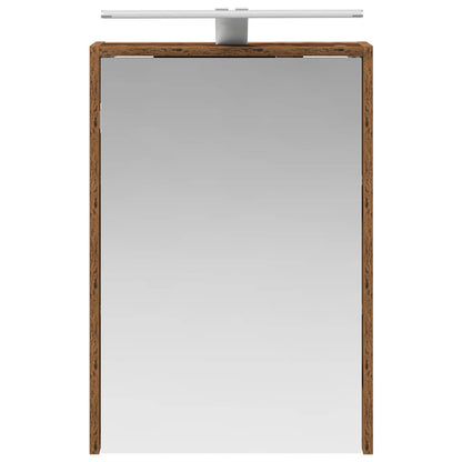 Badkamer spiegelkast Oudhout 43 x 16 x 62.5 cm Bewerkt hout