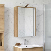 Badkamer spiegelkast 43x16x62.5 cm ambachtelijk eiken