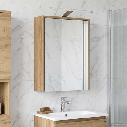 Badkamer spiegelkast Ambachtelijk eiken 43 x 16 x 62.5 cm