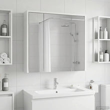 Badkamer spiegelkast voor Wit 63,5 x 16 x 62,5 cm Bewerkt hout