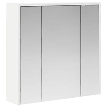 Badkamer spiegelkast voor Wit 63,5 x 16 x 62,5 cm Bewerkt hout
