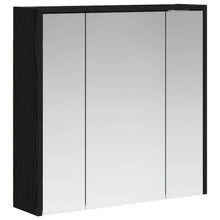 Badkamer spiegelkast Zwart Eiken 63,5 x 16 x 62,5 cm