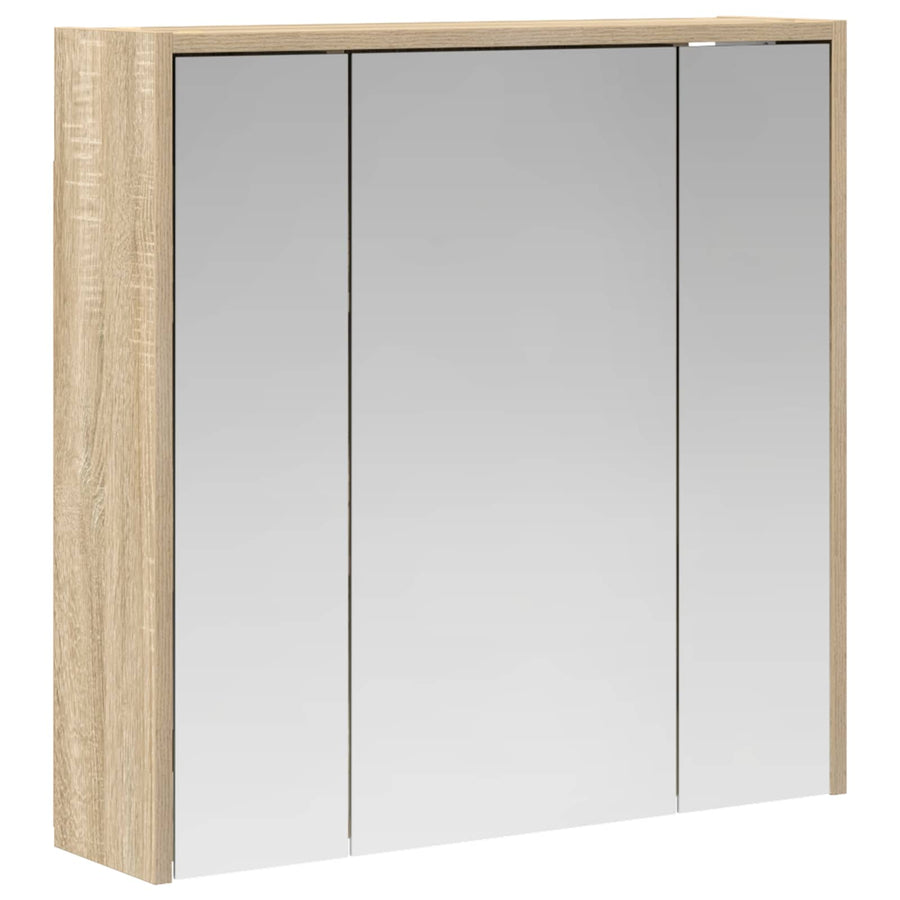 Badkamer spiegelkast Sonoma Eiken 63,5 x 16 x 62,5 cm