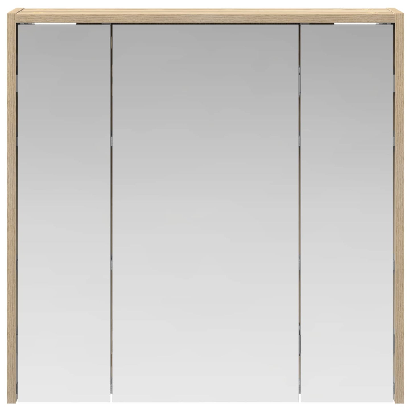 Badkamer spiegelkast Sonoma Eiken 63,5 x 16 x 62,5 cm