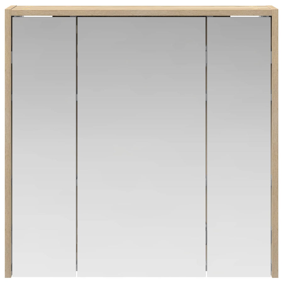 Badkamer spiegelkast Sonoma Eiken 63,5 x 16 x 62,5 cm