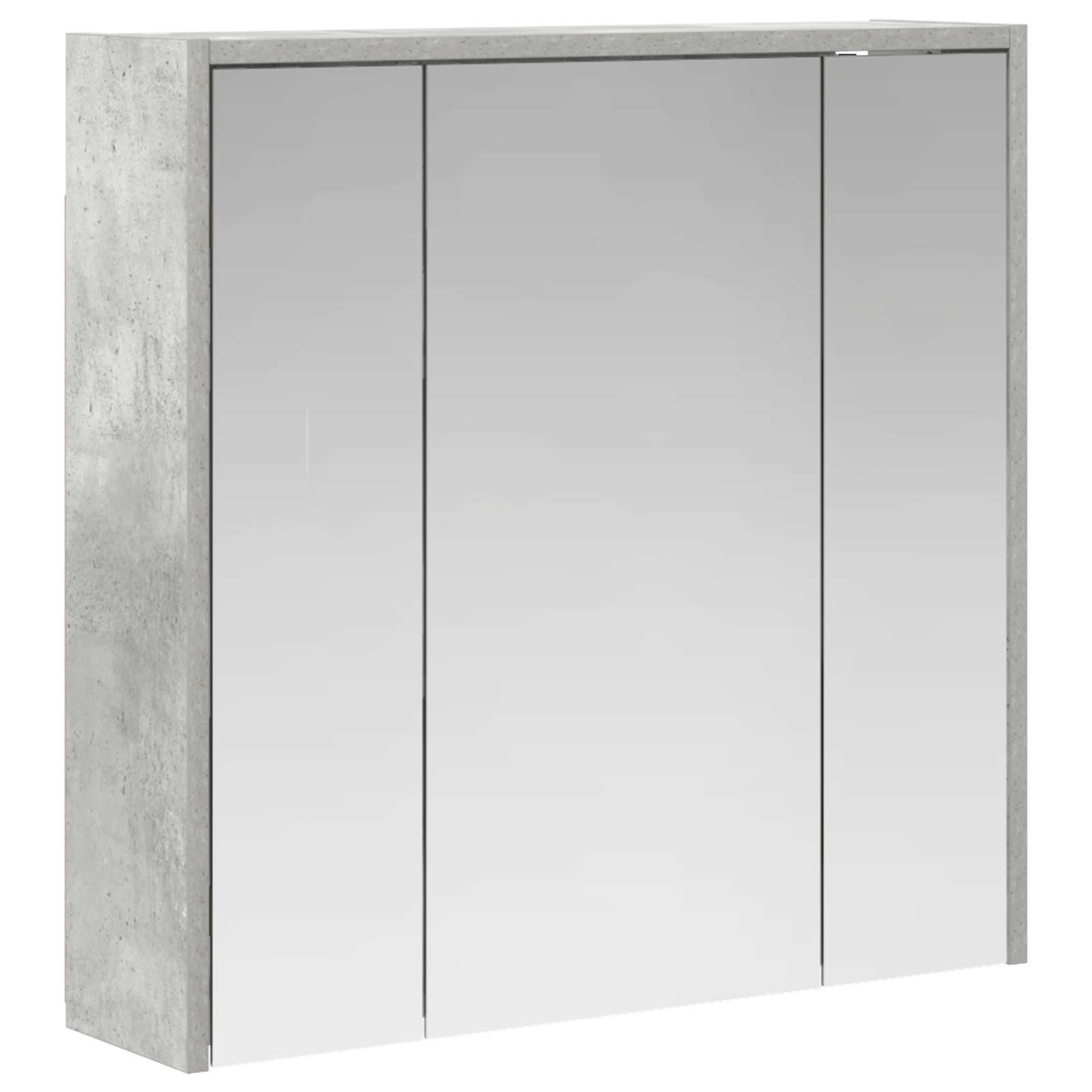 Badkamer spiegelkast Beton Grijs 63,5 x 16 x 62,5 cm