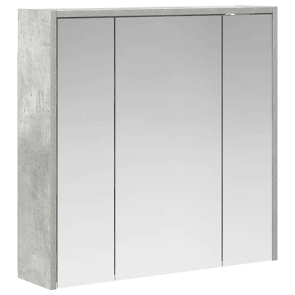 Badkamer spiegelkast Beton Grijs 63,5 x 16 x 62,5 cm