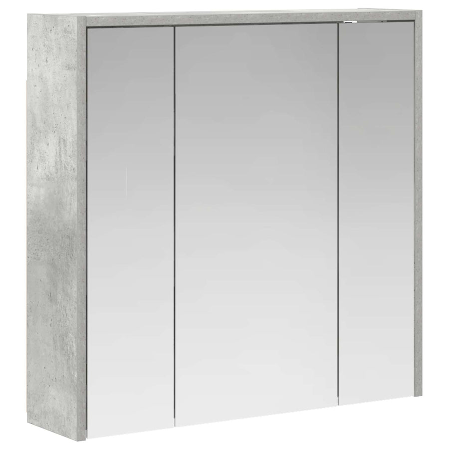 Badkamer spiegelkast Beton Grijs 63,5 x 16 x 62,5 cm