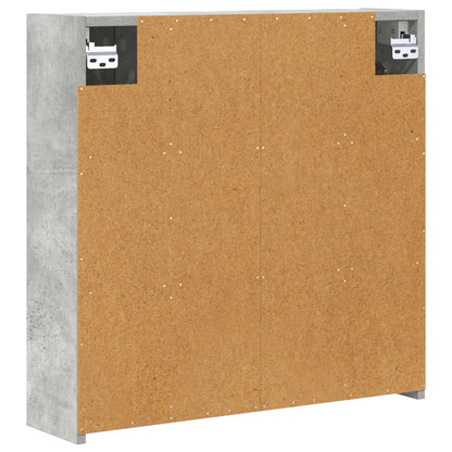 Badkamer spiegelkast Beton Grijs 63,5 x 16 x 62,5 cm