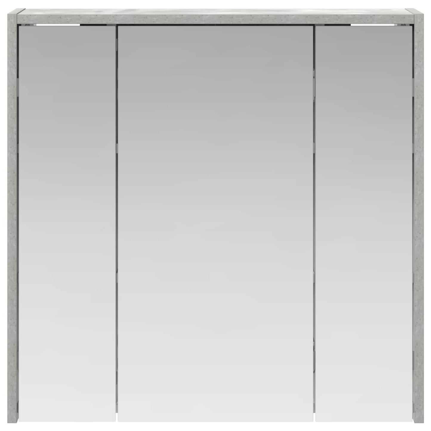 Badkamer spiegelkast Beton Grijs 63,5 x 16 x 62,5 cm