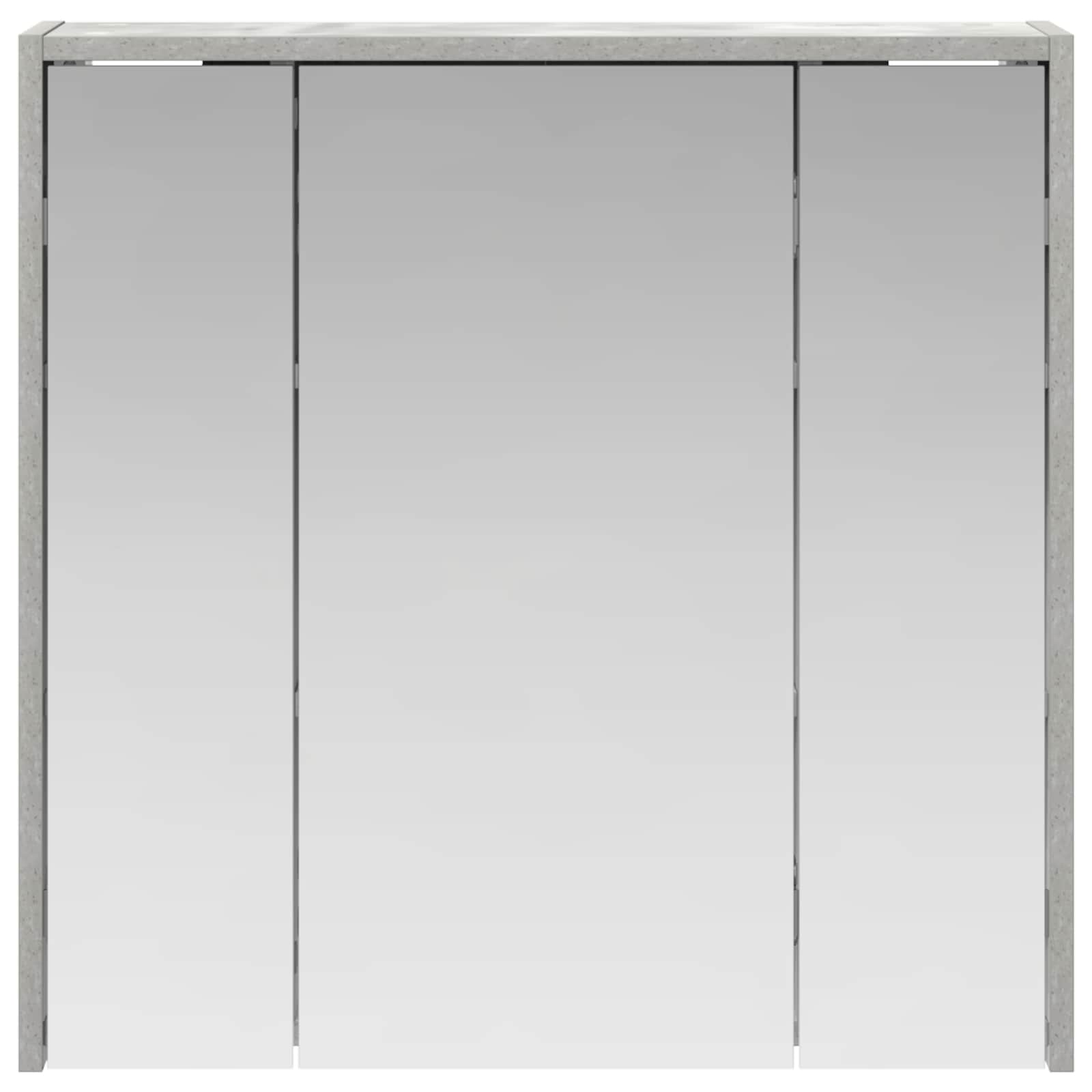 Badkamer spiegelkast Beton Grijs 63,5 x 16 x 62,5 cm