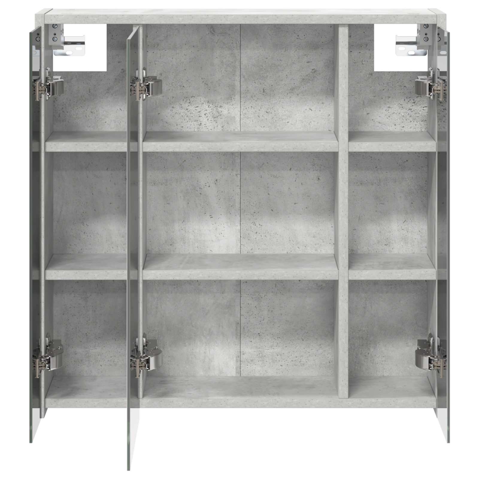 Badkamer spiegelkast Beton Grijs 63,5 x 16 x 62,5 cm