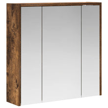 Badkamer spiegelkast Gerookt eiken 63,5 x 16 x 62,5 cm