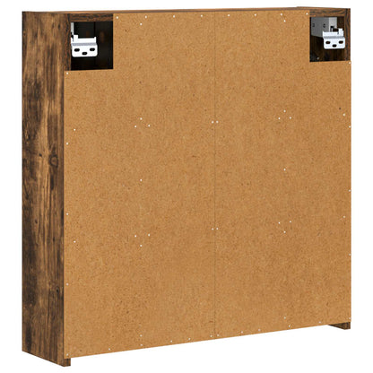 Badkamer spiegelkast Gerookt eiken 63,5 x 16 x 62,5 cm