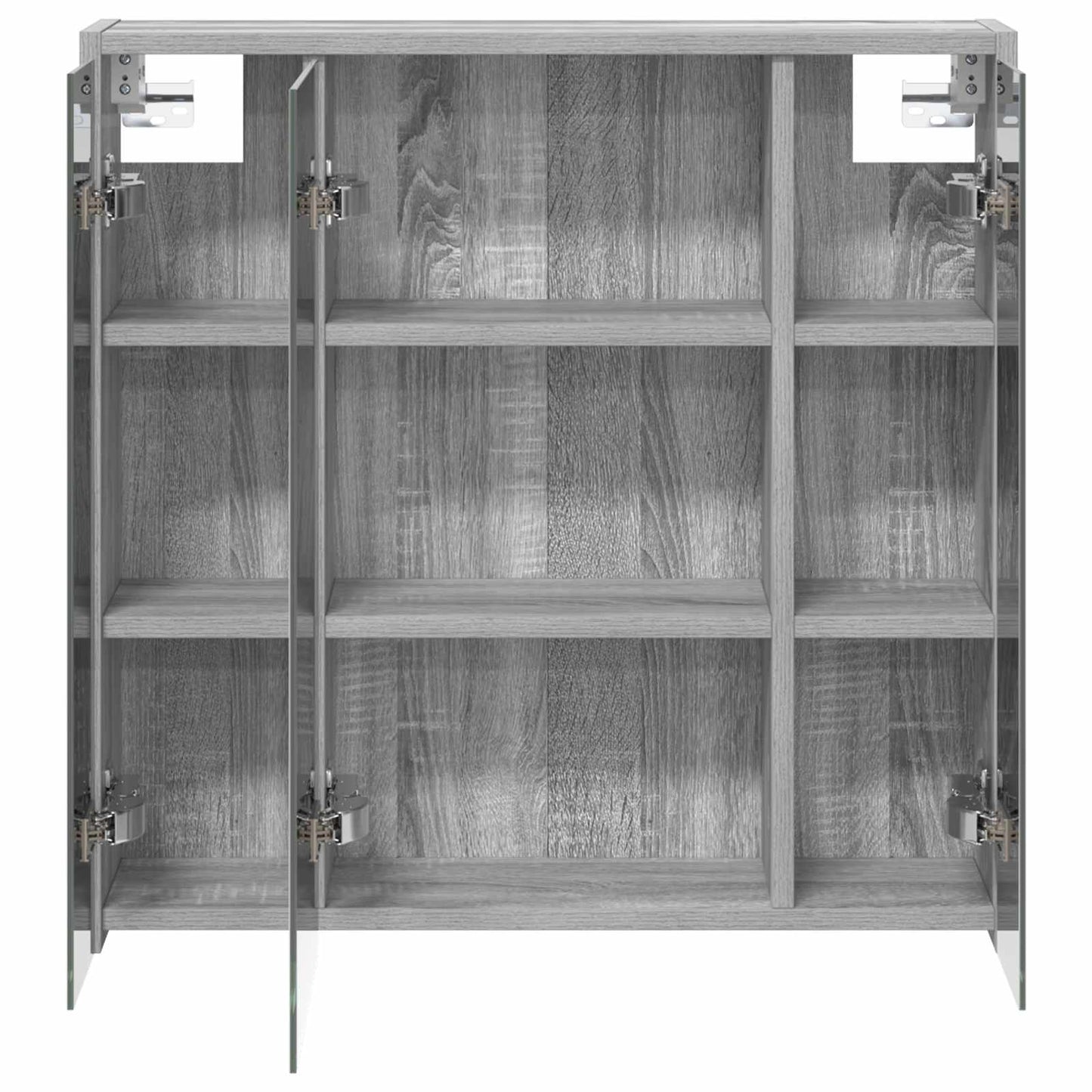 Badkamer spiegelkast Grijs Sonoma 63,5 x 16 x 62,5 cm