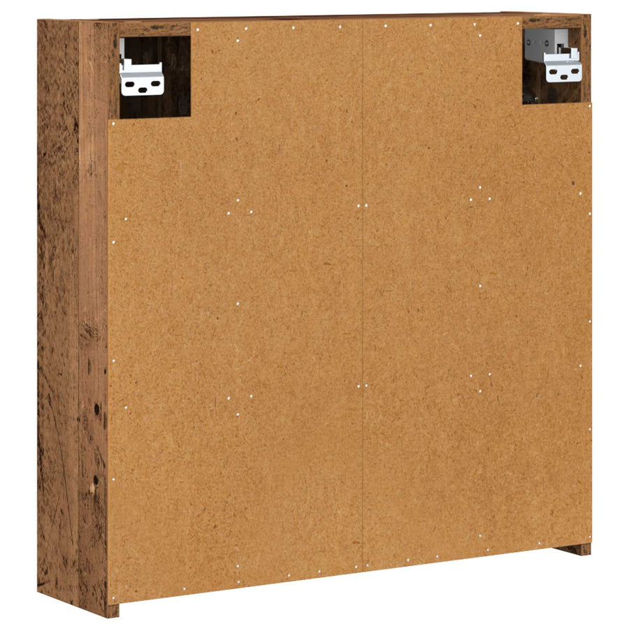 Badkamer spiegelkast Oudhout 63,5 x 16 x 62,5 cm Bewerkt hout