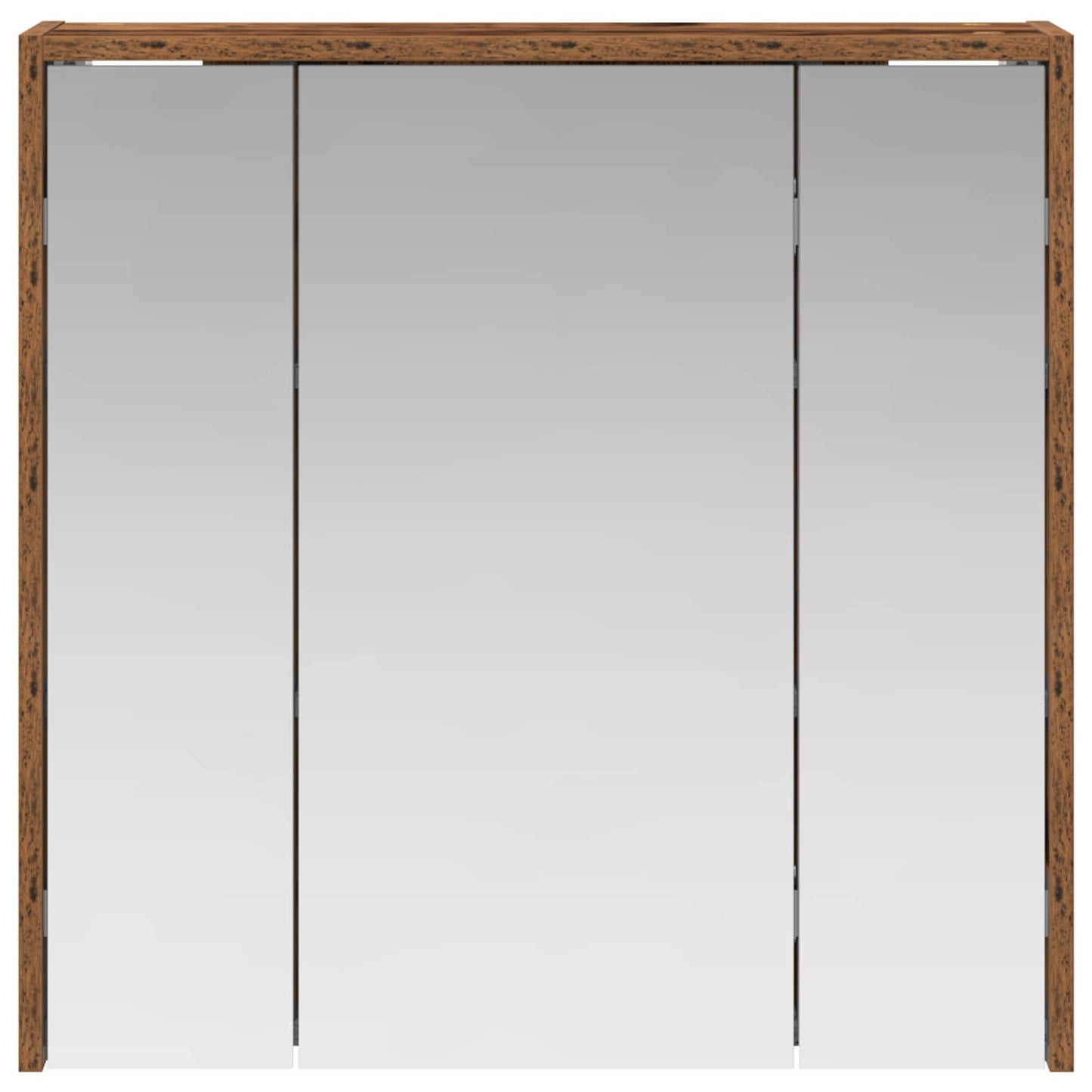 Badkamer spiegelkast Oudhout 63,5 x 16 x 62,5 cm Bewerkt hout