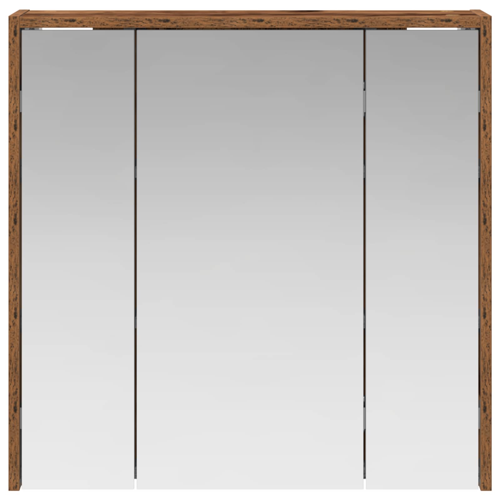 Badkamer spiegelkast Oudhout 63,5 x 16 x 62,5 cm Bewerkt hout