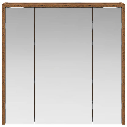 Badkamer spiegelkast Oudhout 63,5 x 16 x 62,5 cm Bewerkt hout
