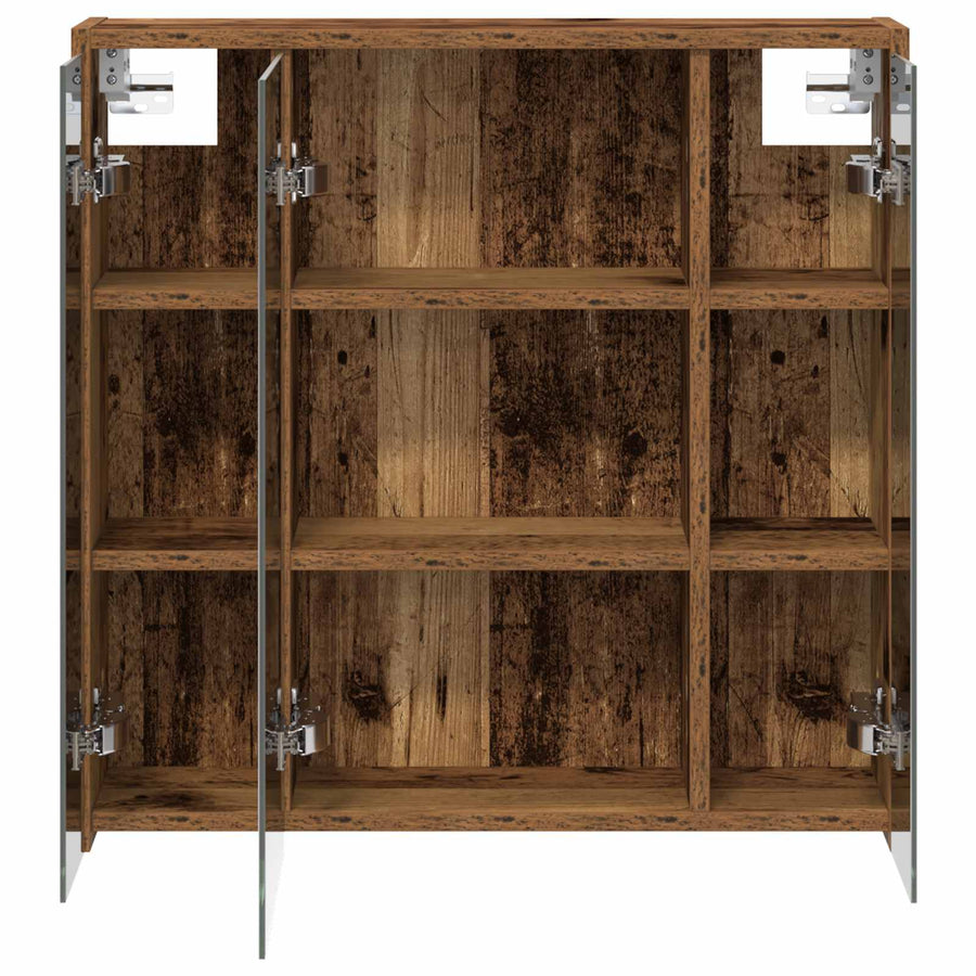 Badkamer spiegelkast Oudhout 63,5 x 16 x 62,5 cm Bewerkt hout