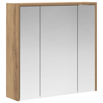Badkamer spiegelkast Ambachtelijk eiken 63,5 x 16 x 62,5 cm