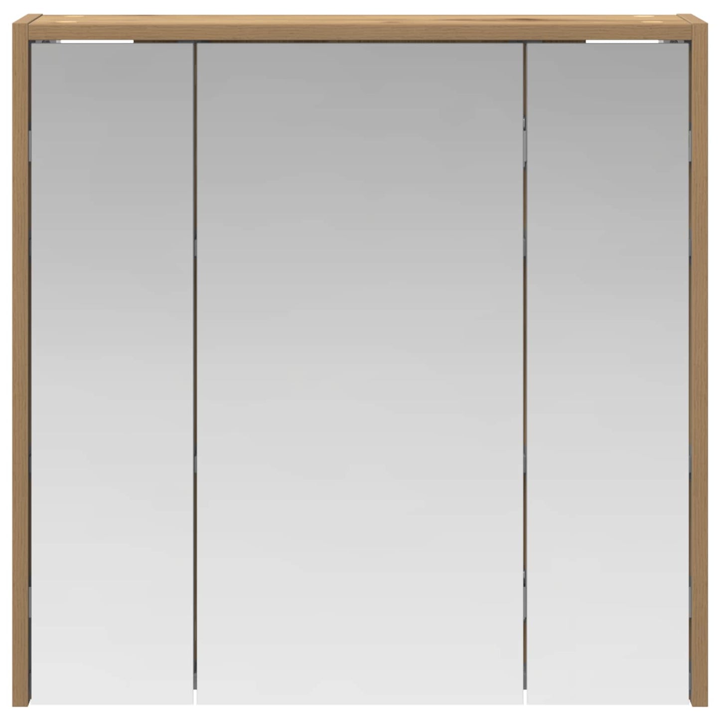 Badkamer spiegelkast Ambachtelijk eiken 63,5 x 16 x 62,5 cm